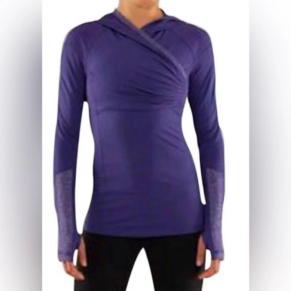 Lululemon Run For Your Life Cross Train Pullover Hoodie Athleisure Sporty Sz 4 - Picture 7 of 13